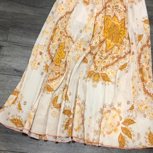 Free People Farrah Drop Waist Maxi Skirt Print - Picture 4 of 10